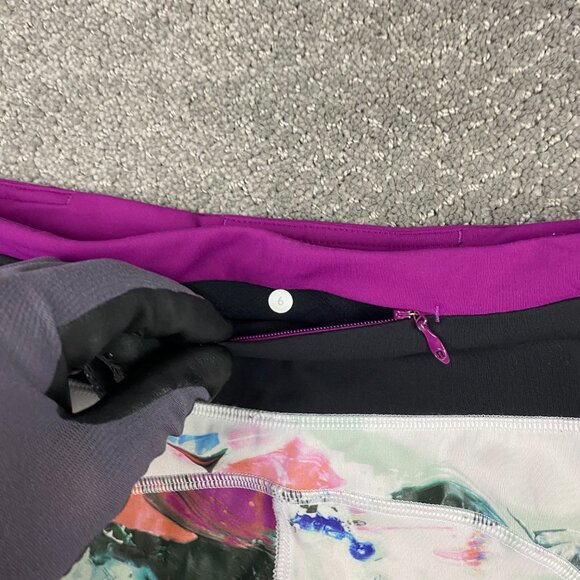 Lululemon Speed Tight III All Full On Luxtreme 6 Pigment Wave Black Regal Plum - Picture 7 of 14